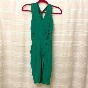 Greylin Emerald Green Silk Dress